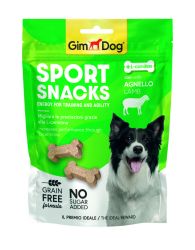GimDog Sport Snacks – Мини кокалчета с агнешко 150 г. Лакомство за кучета с L-карнитин.