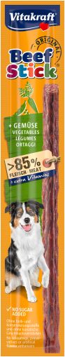 Лакомства за кучета - Vitakraft Beef Stick Gemuse - Саламена пръчица със зеленчуци